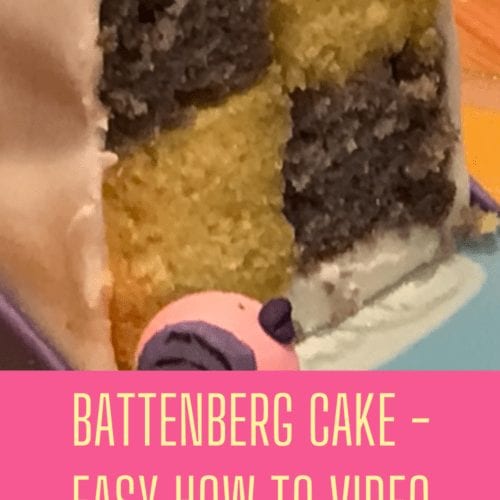 Easy Battenberg Cake